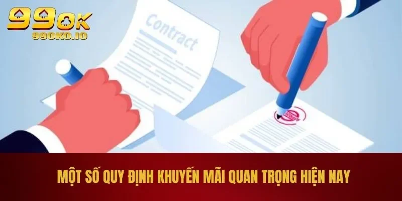 Một số quy định khuyến mãi quan trọng hiện nay